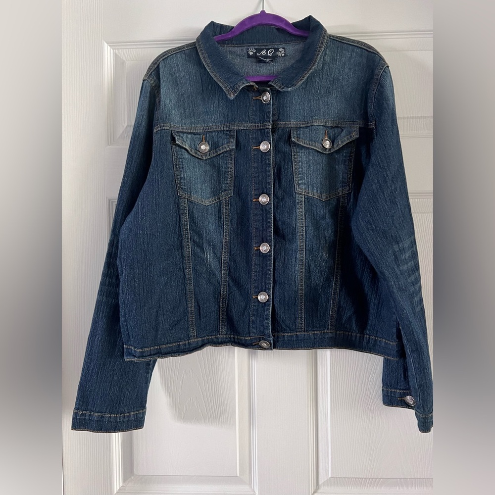 Blue denim jacket